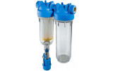 ATLAS Vodný filter samočistiaci HYDRA DUO 1" RSH 50mcr + Prázdna nádoba BX (SX) 8bar